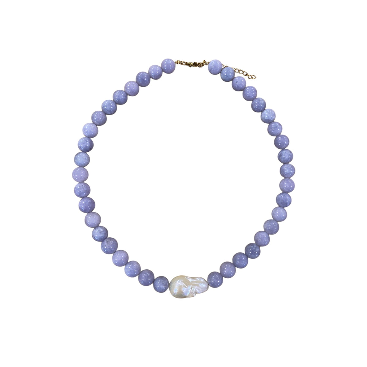 Sea Mist Bead Necklace