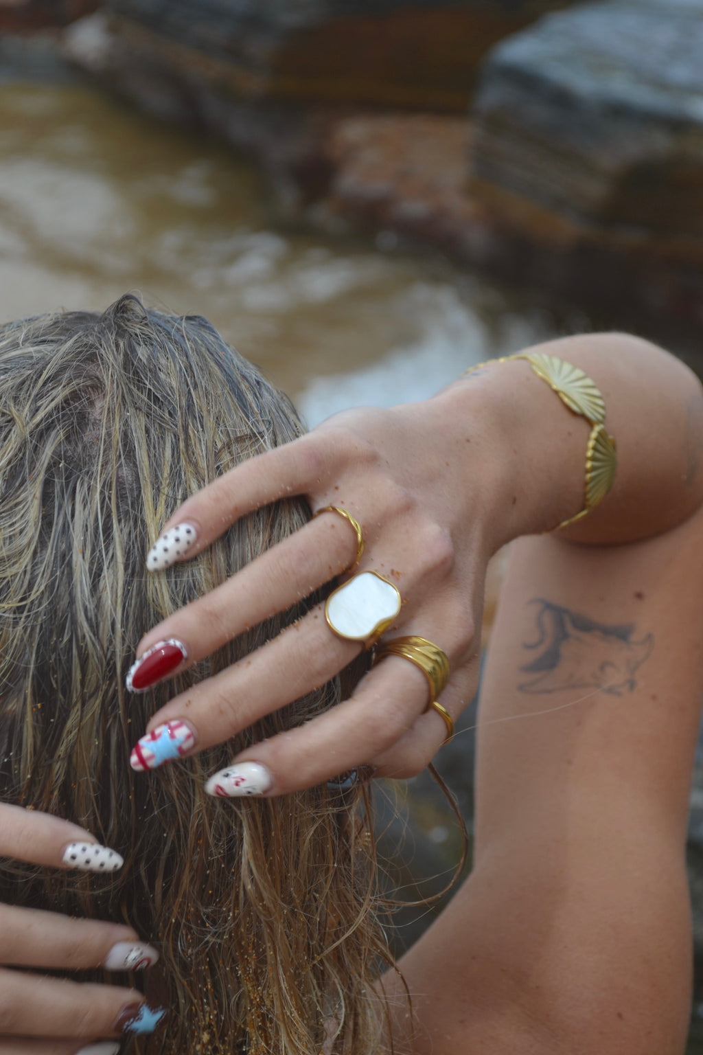 Mother Of Pearl Ring