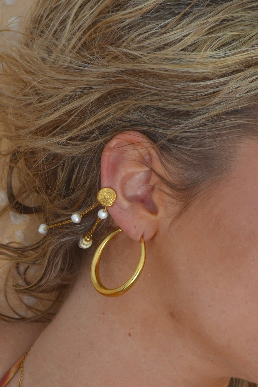 Naomi Hoop Earrings