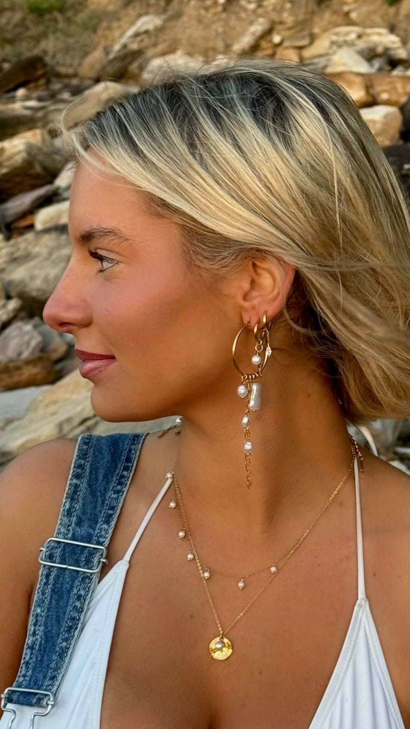 Nadia Pearl Earrings