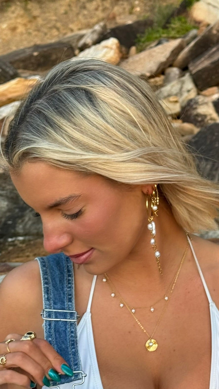 Nadia Pearl Earrings