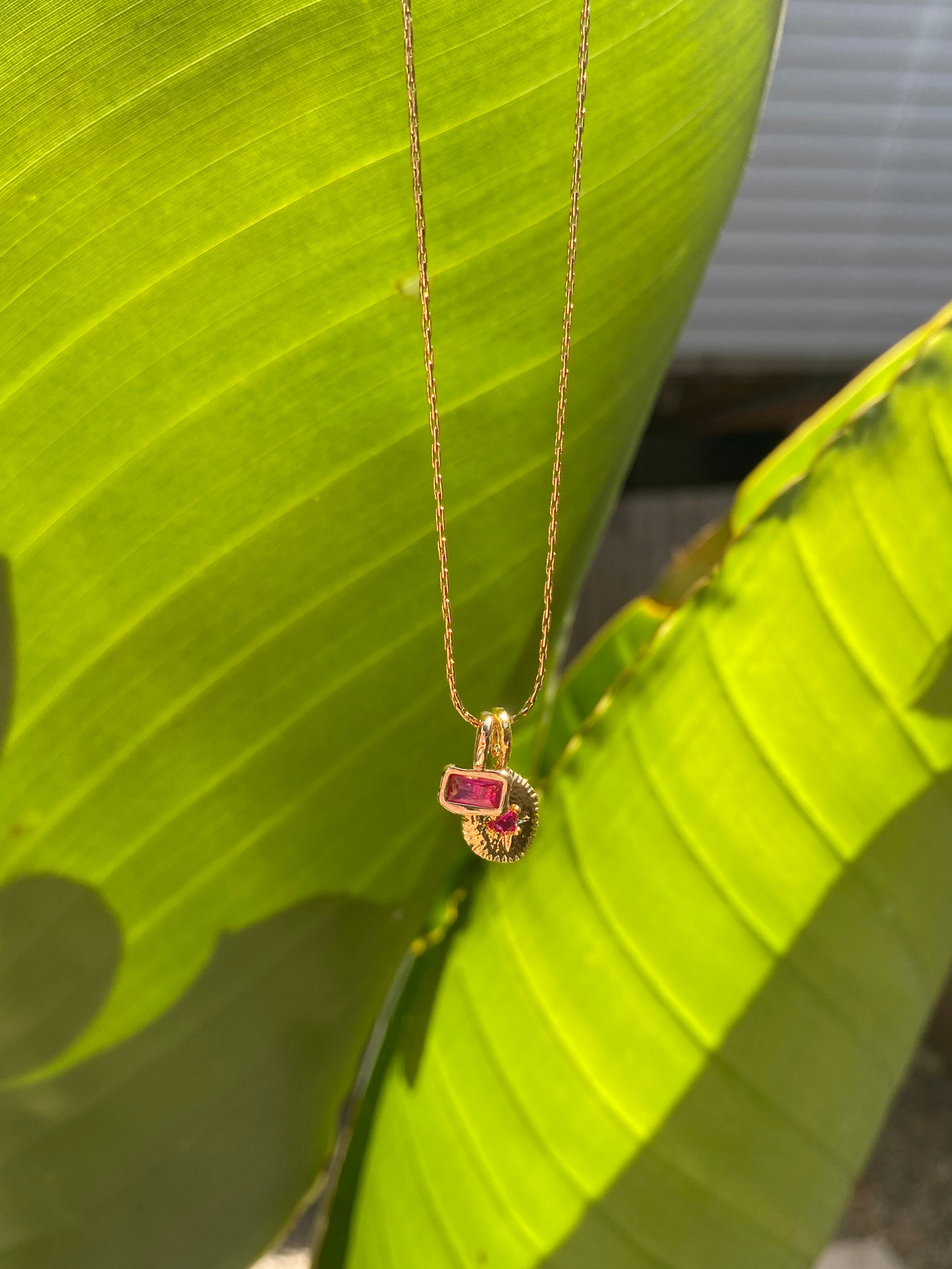 December Charm Necklace