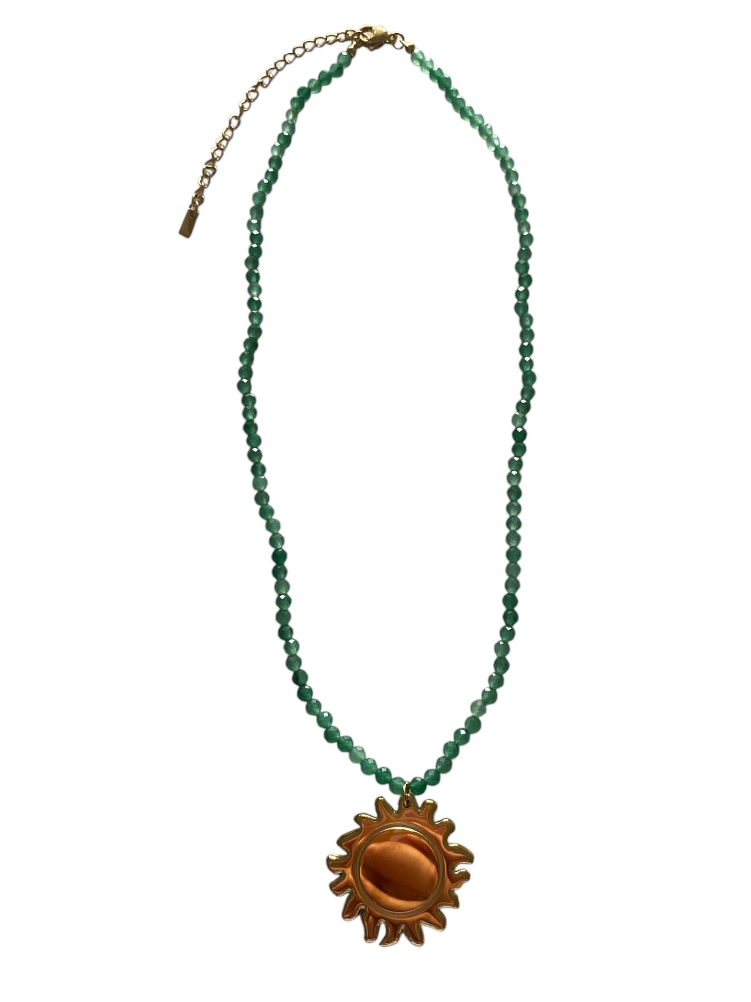 Sol Green Necklace