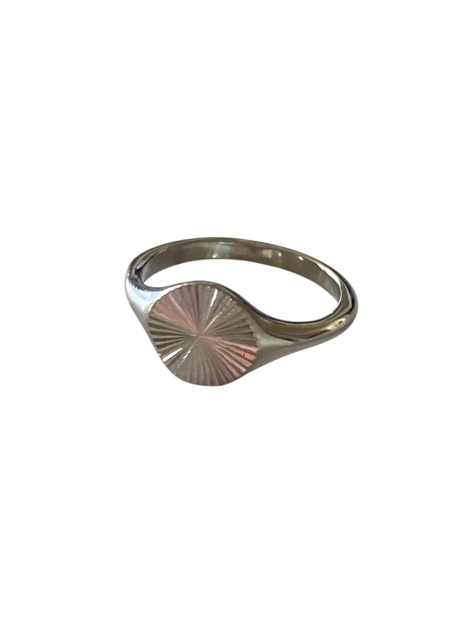Sun Dial Ring Silver