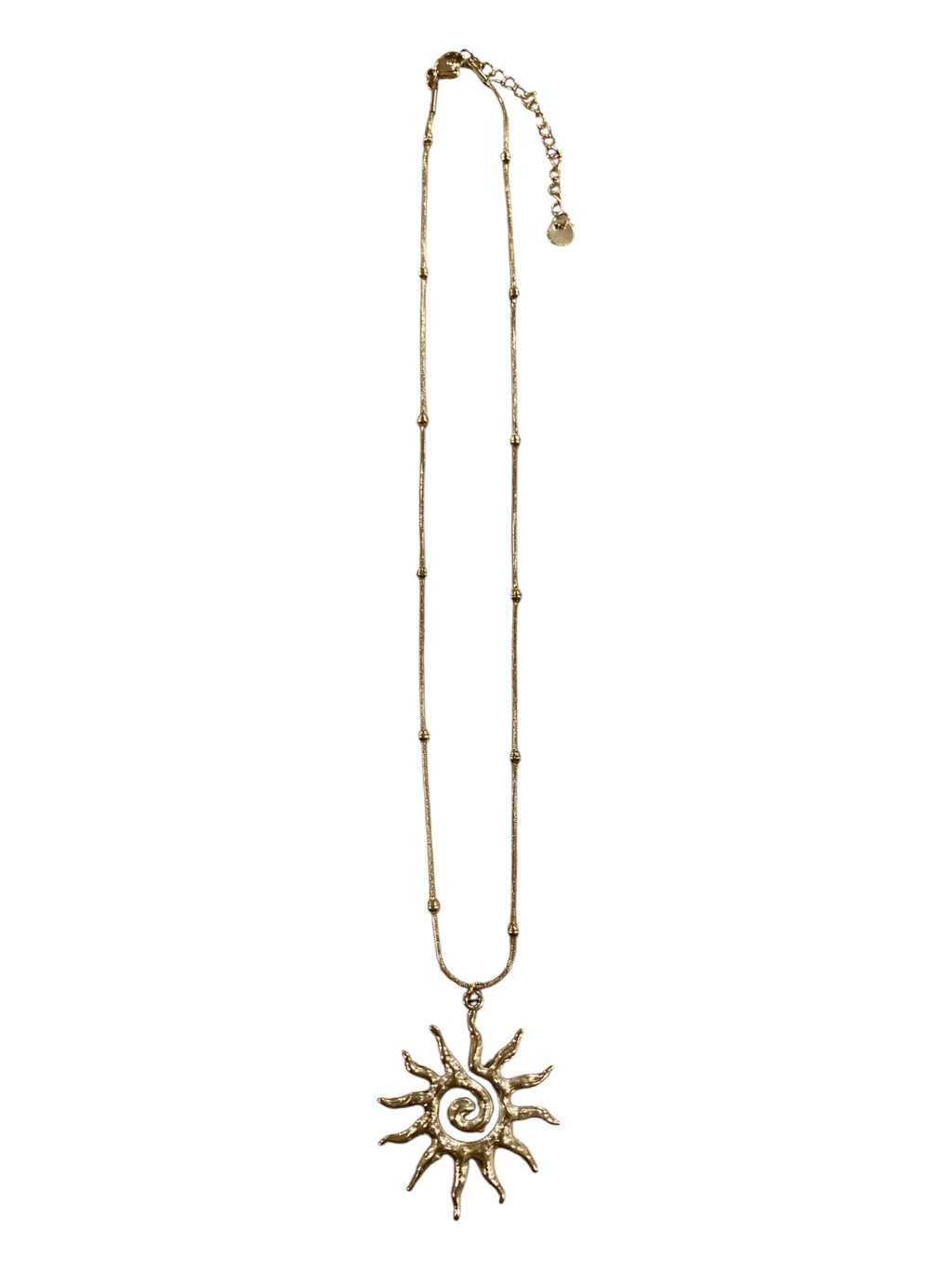 Sun Pendant Necklace