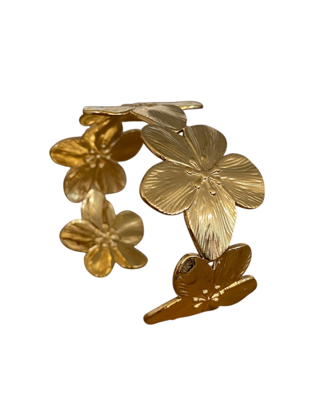 Hibiscus Cuff Bracelet