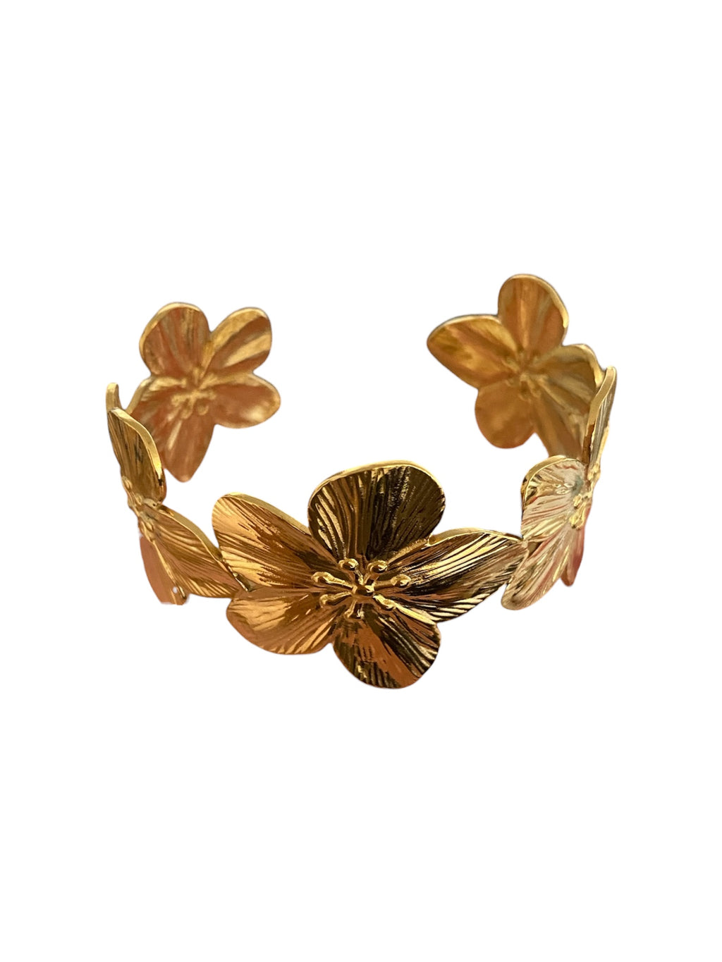 Hibiscus Cuff Bracelet