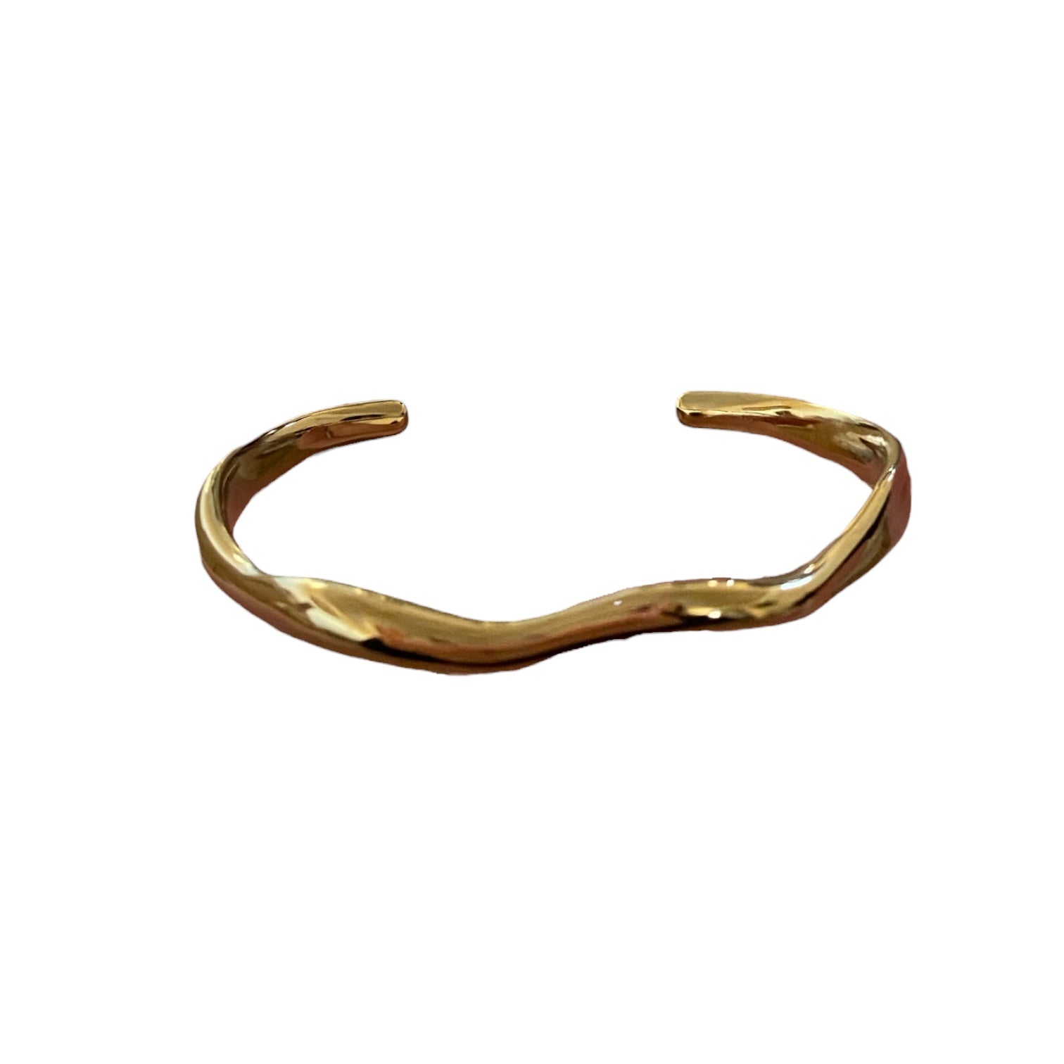 Gold River Cuff Bracelet