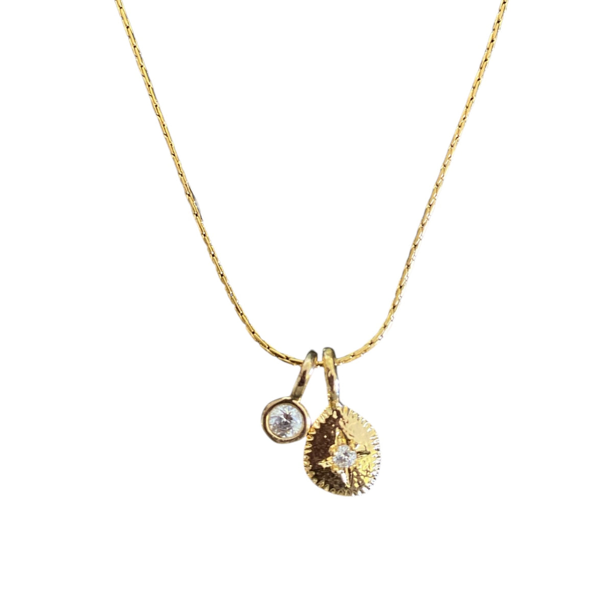 April Charm Necklace