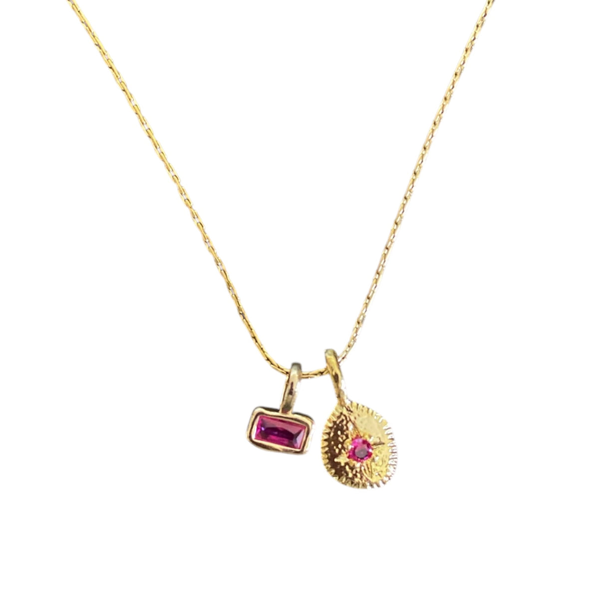 December Charm Necklace