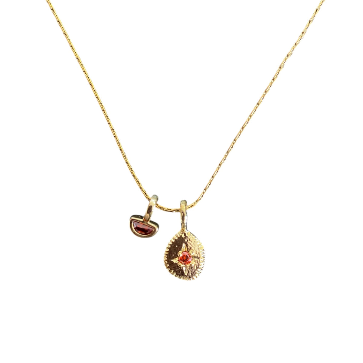 January Charm Necklace