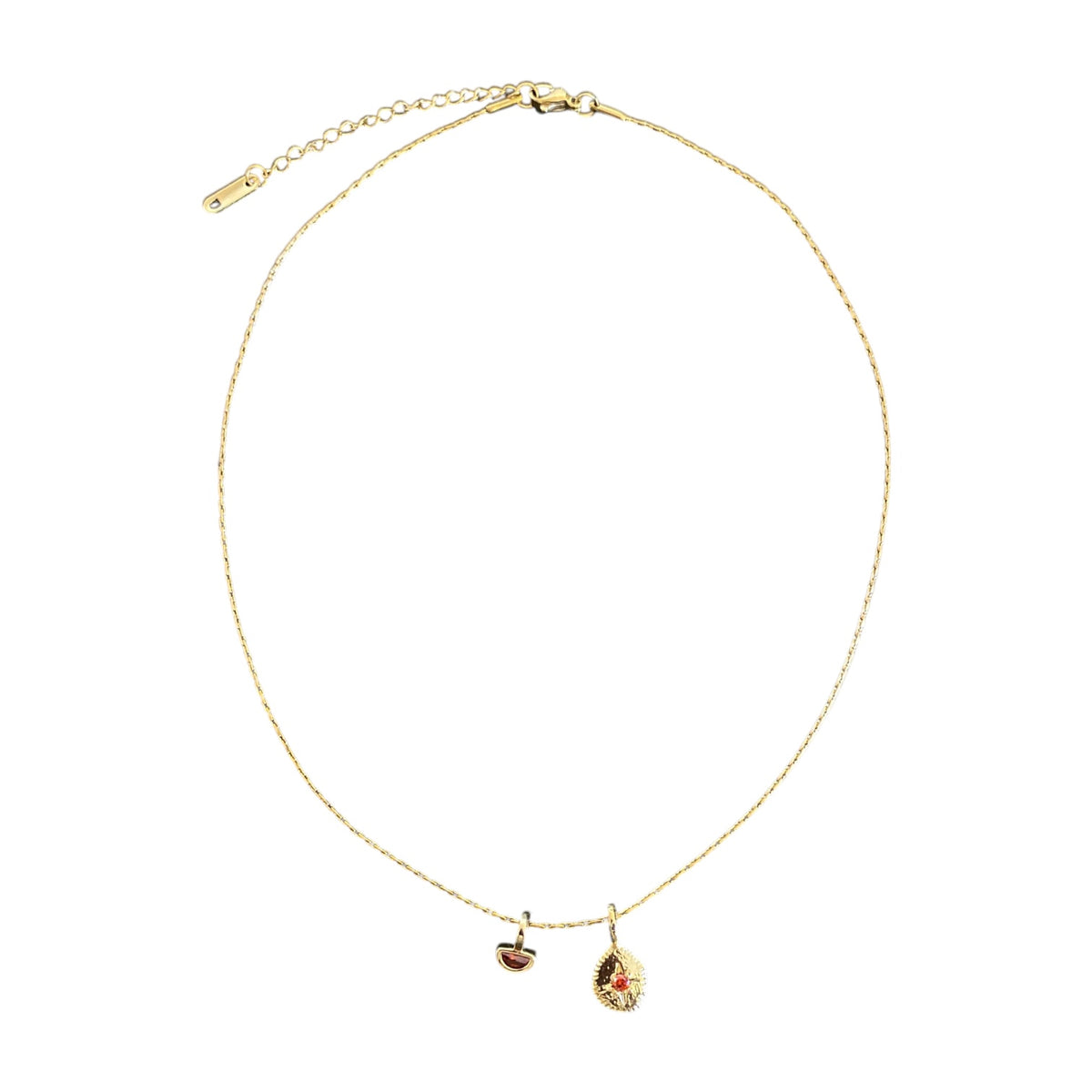 January Charm Necklace