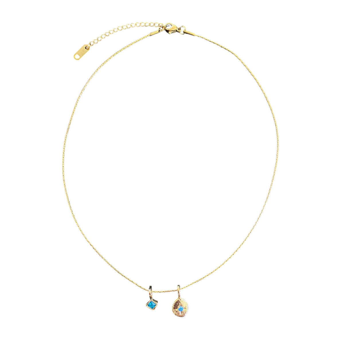 March Charm Necklace