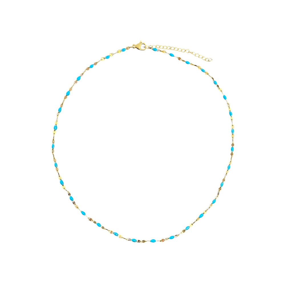 Harper Necklace Light Blue