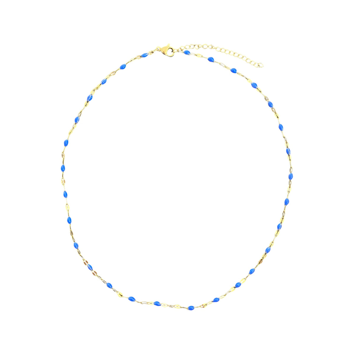 Harper Necklace Dark Blue