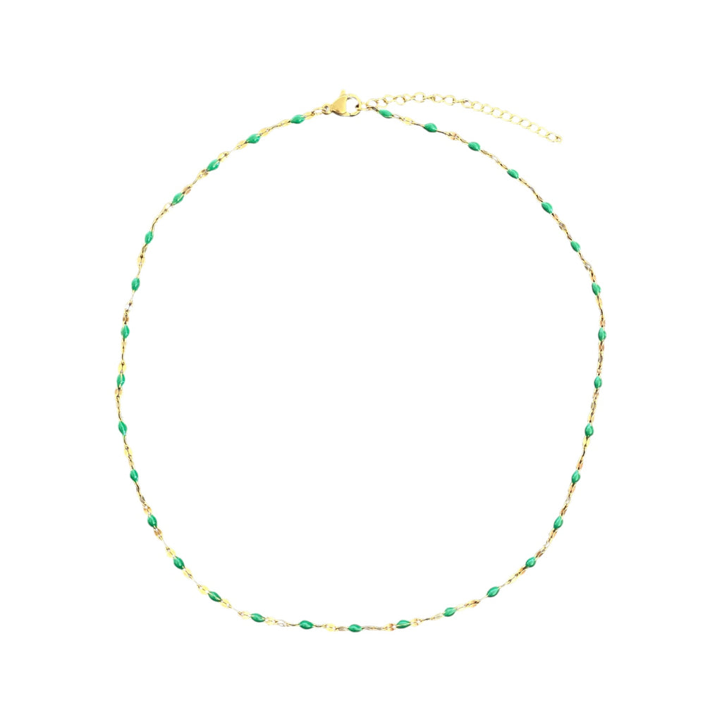 Harper Necklace Green