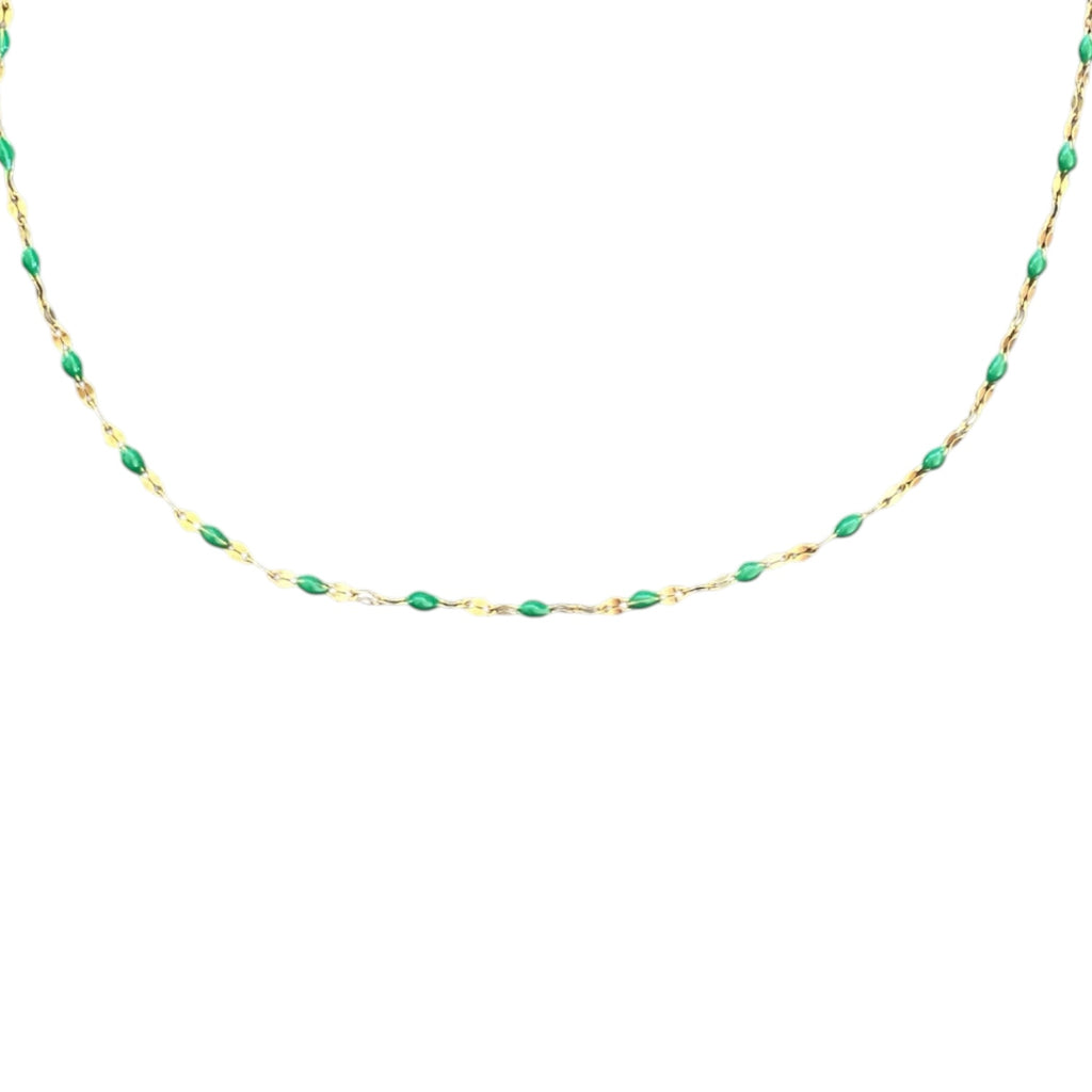 Harper Necklace Green